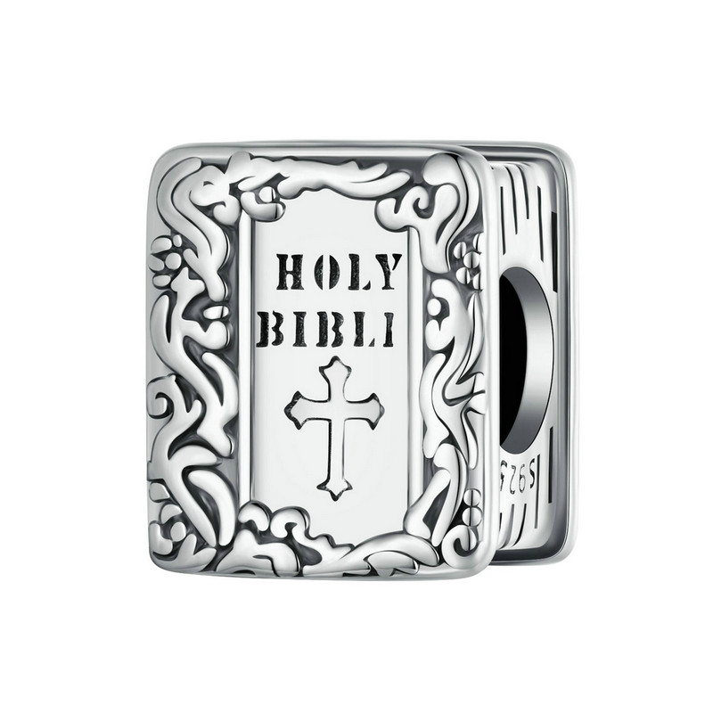 Silver Wholesalers Sterling Silver Holy Bible Charm