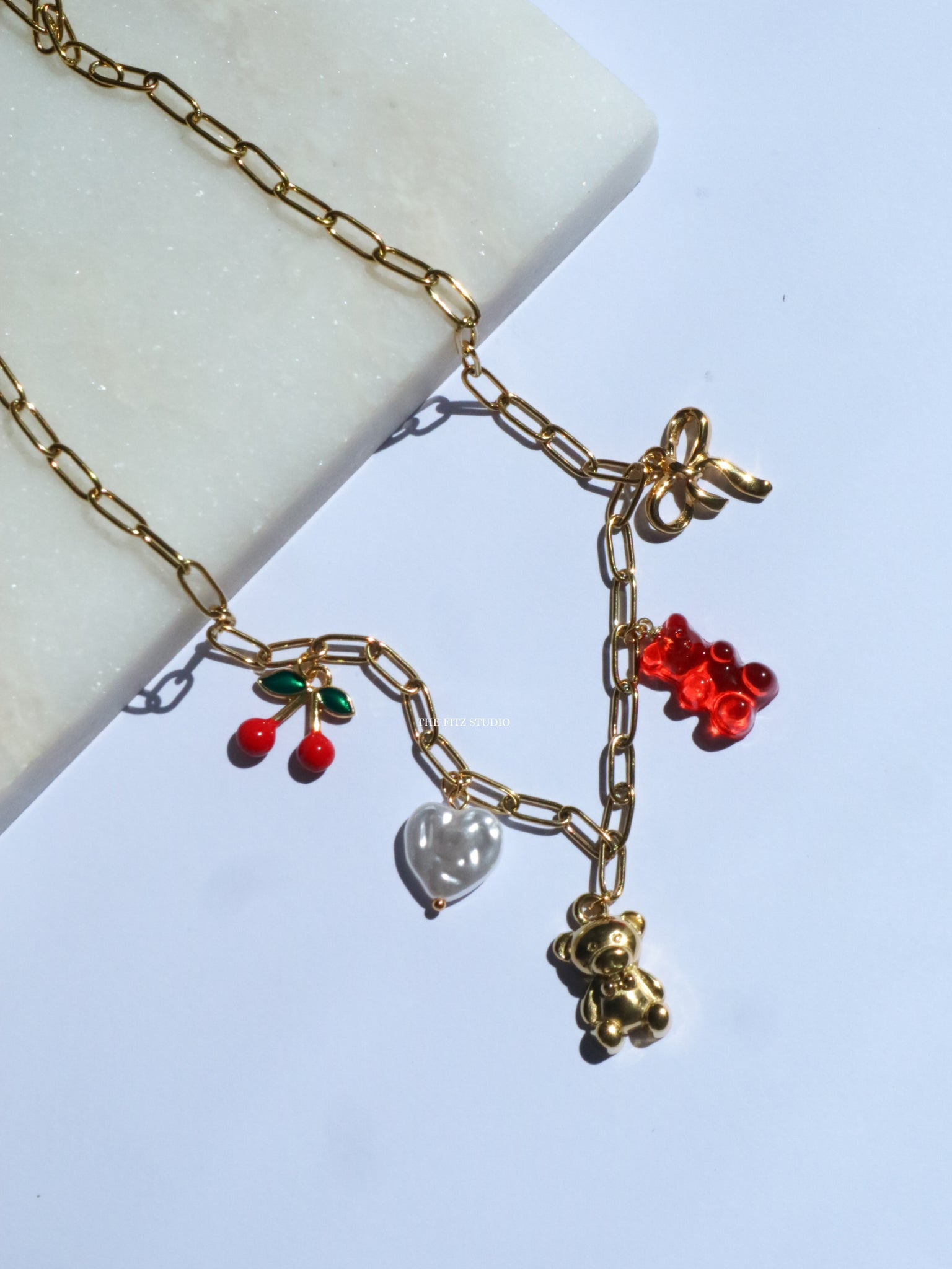 Yummy Bear Charm Necklace - Waterproof