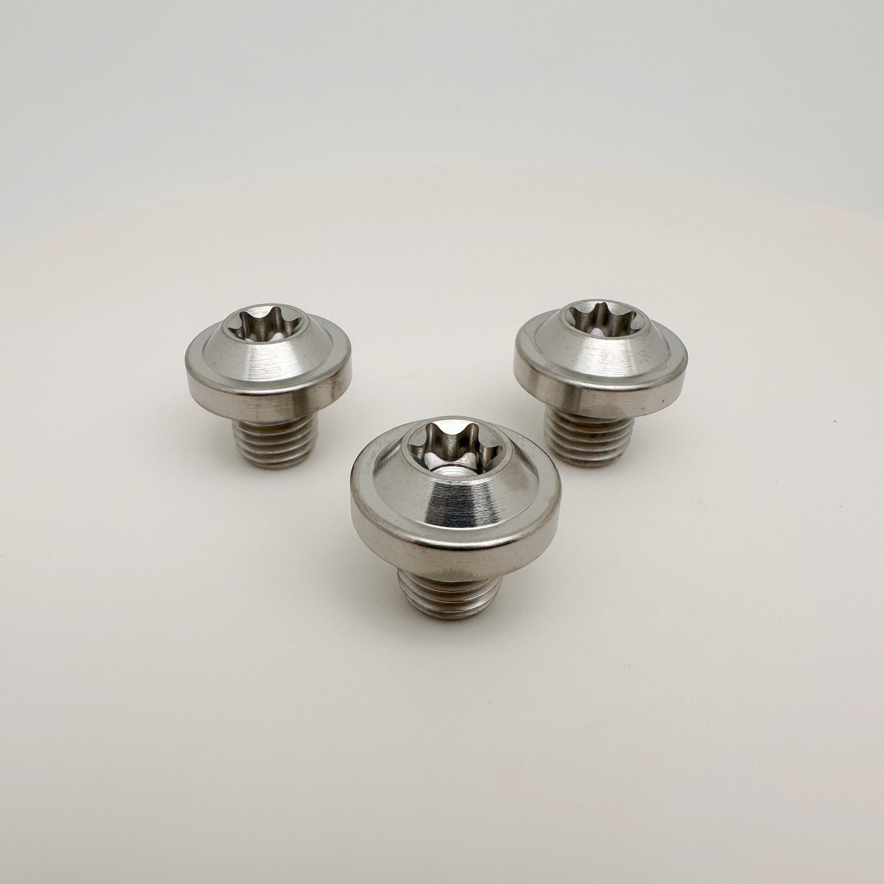 Baoji Xijing New Material Technology Limited Wholesale High Strength Anti-Corrosion Ultra-Light Titanium Alloy Gr.5 Torx Disc Head...