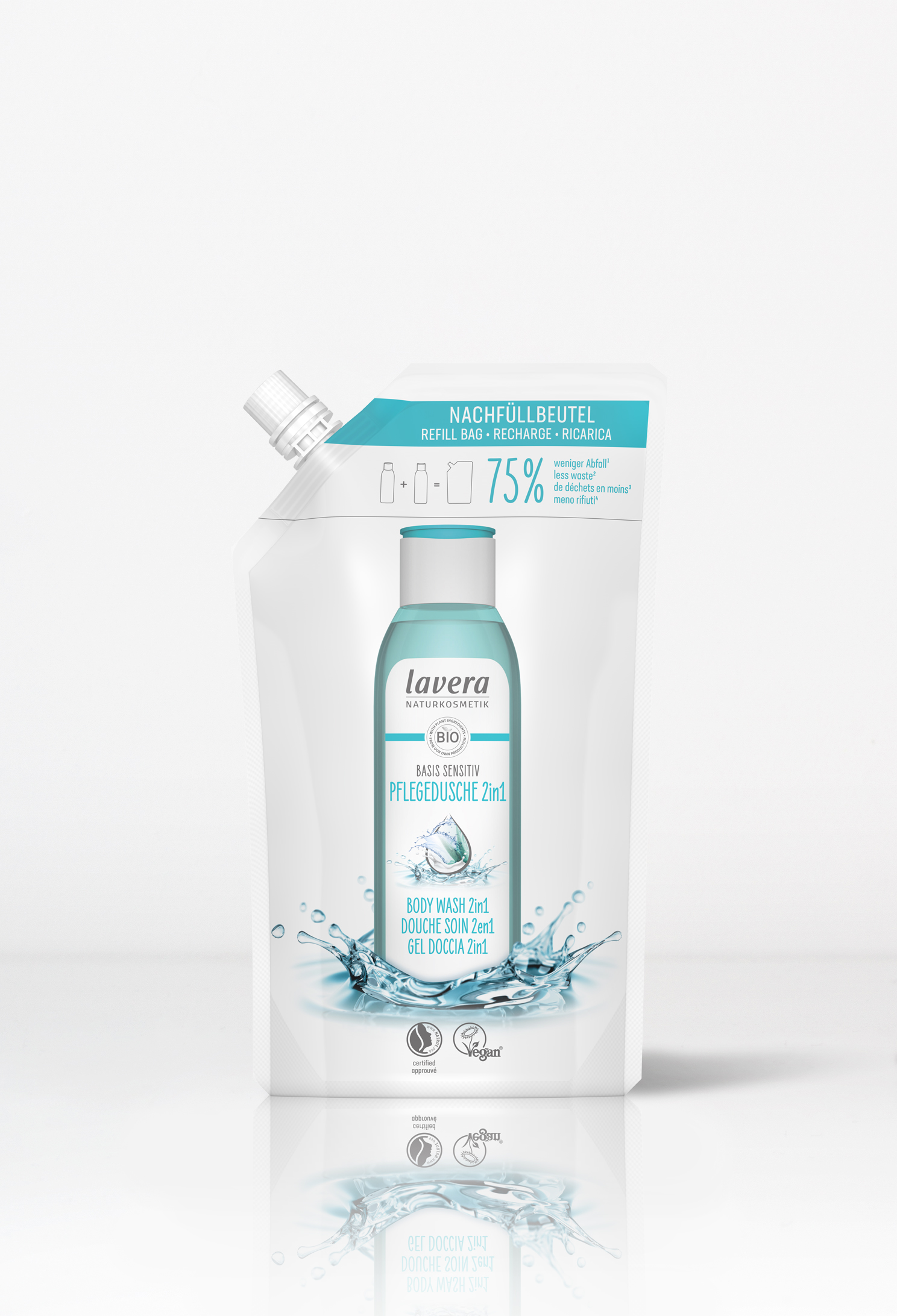 Laverana GmbH & Co. KG Refill Bag basis sensitive Body Wash 2in1