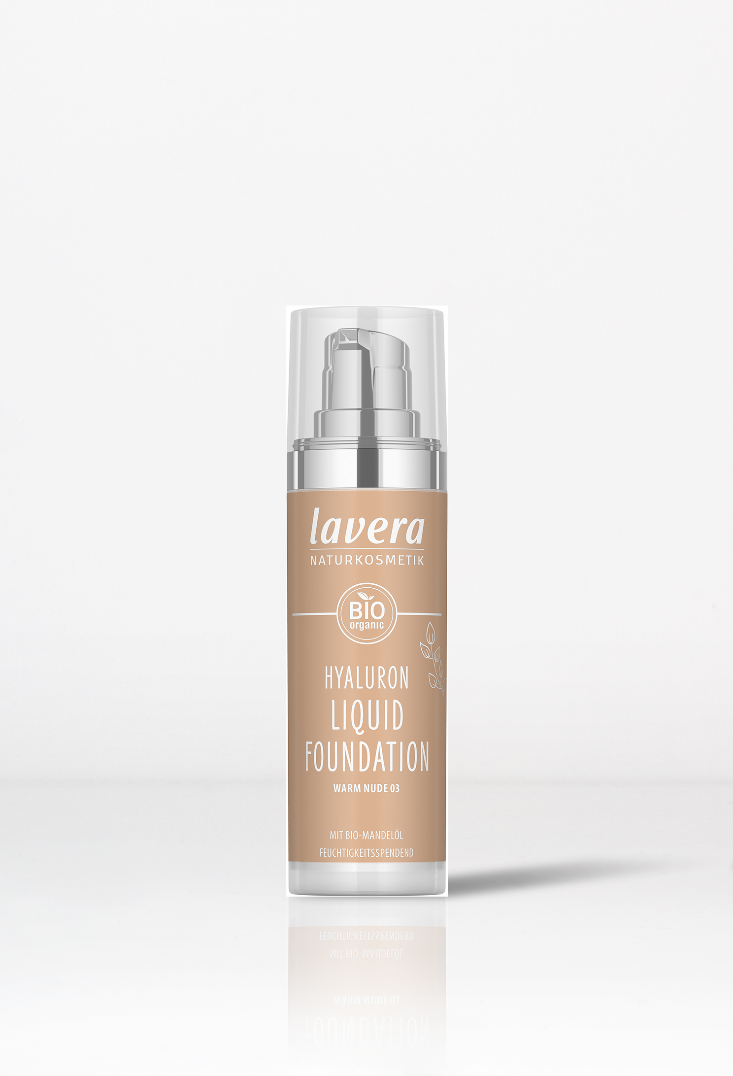 Hyaluron Liquid Foundation -Warm Nude 03-