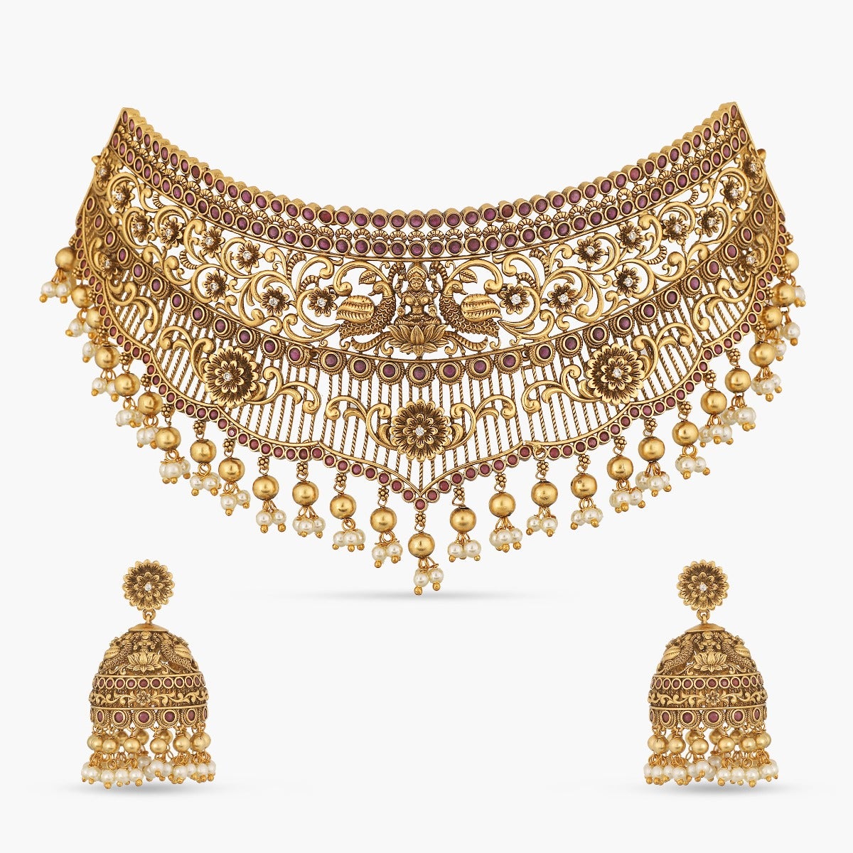Tarinika Maithili Antique Choker Set