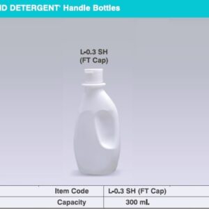 Regent Plast Private Limited 300 ml – L-0.3SH(28mm) Liquid Detergent Bottle