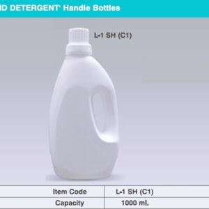 Regent Plast Private Limited 1000 ml – L-1SH-70-C1 Liquid Detergent Bottle