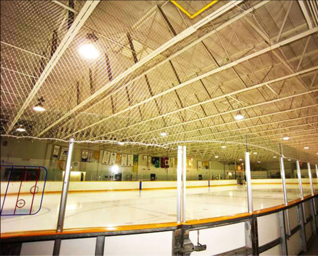 CLEAR MONOFILAMENT HOCKEY SPECTATOR NETTING NET-PN-MF