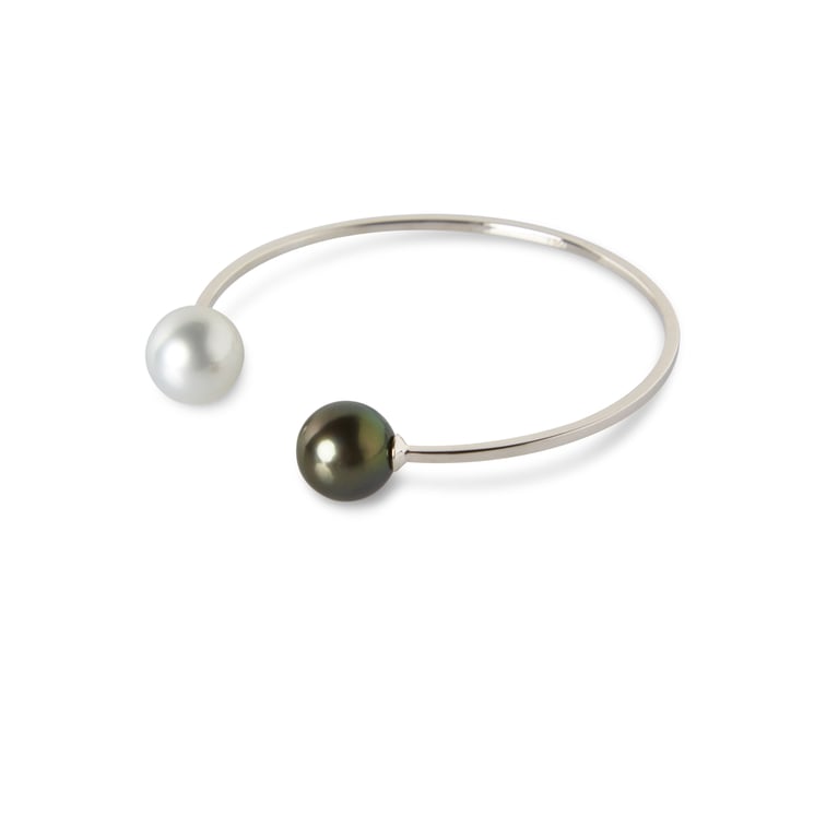 Robert Wan Pearls 18K Pearl Gold Bangle - Rendez Vous Bangle