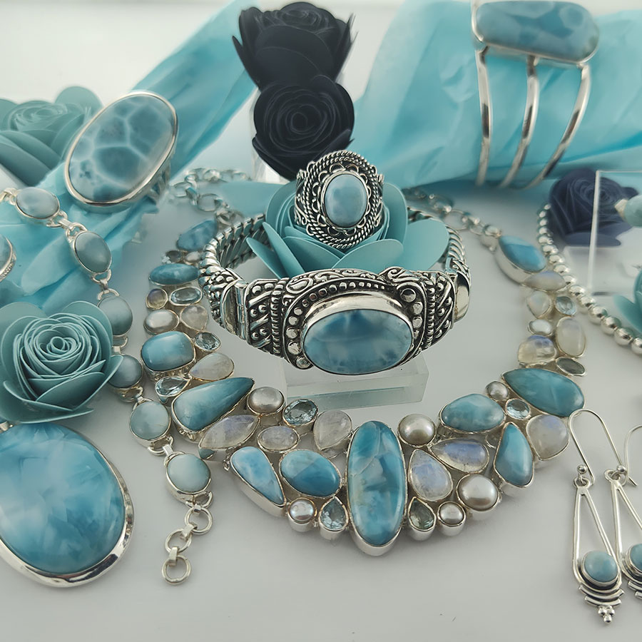 Newport Silver Co. Larimar
