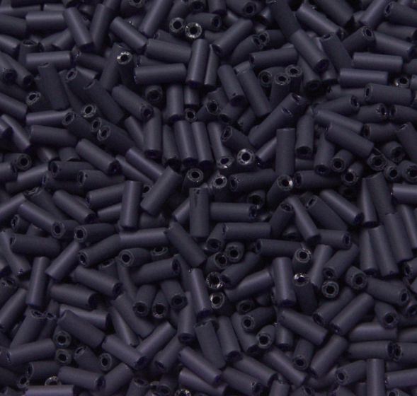 JOLLY STORE Crafts 8x3mm Matte Cobalt Wampum Beads 250 grams
