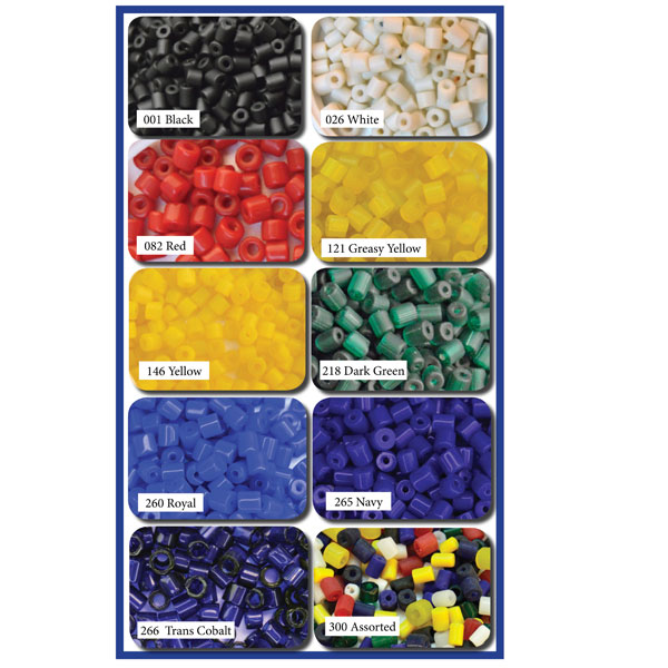 The Wandering Bull, LLC Wampum Beads – Glass Trade Reproduction Colors