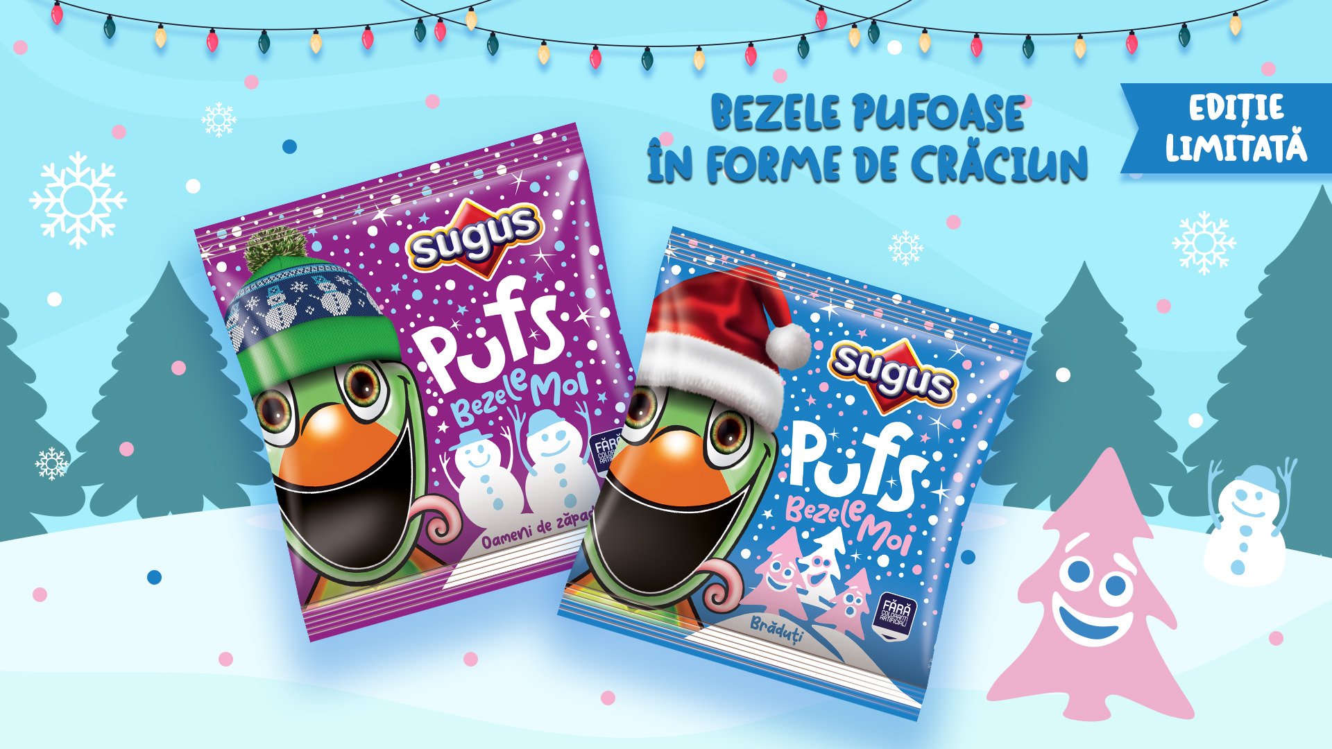 Kandia Dulce Sugus Christmas Puffs
