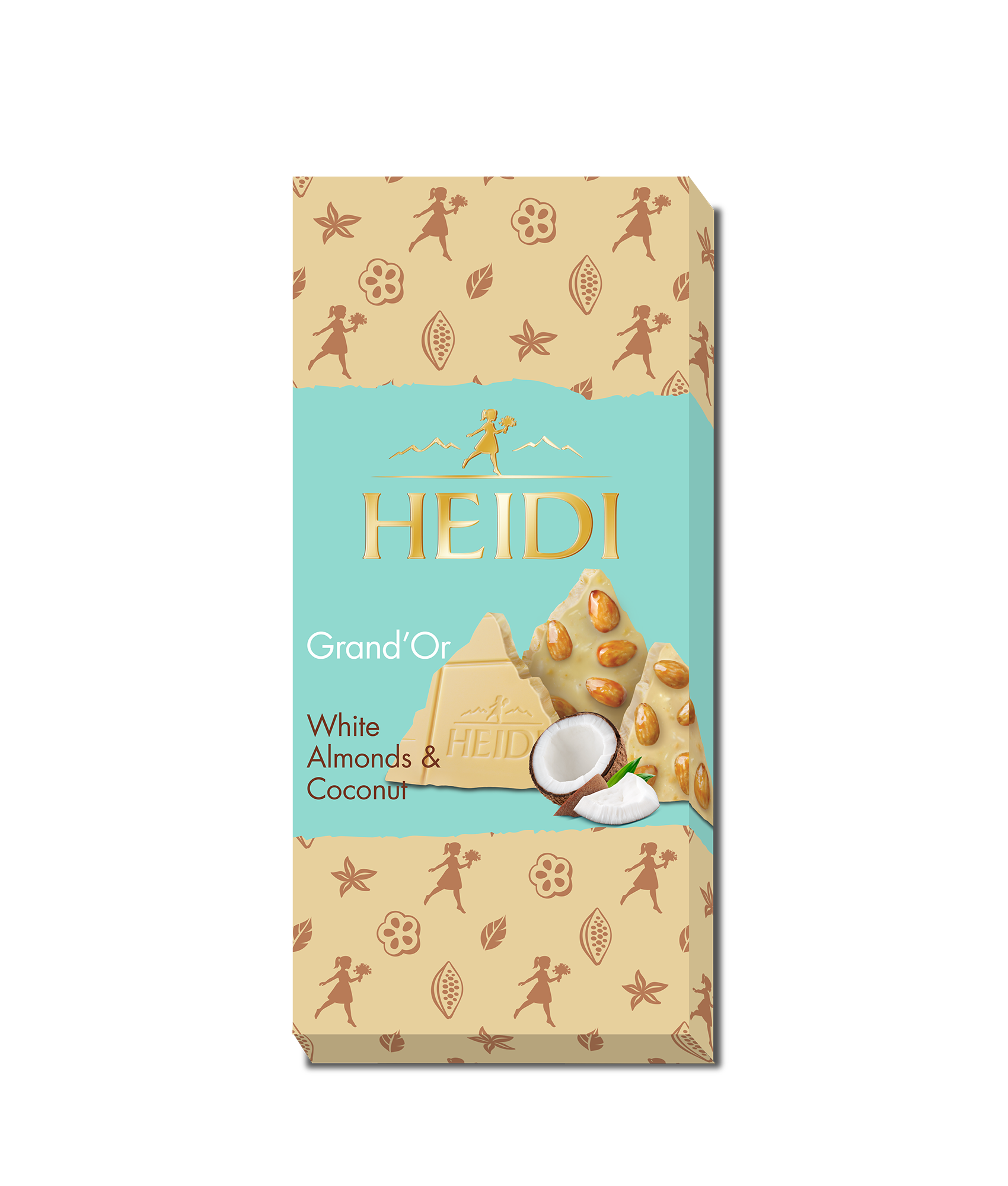 KEX Confectionery Grand'Or White Almonds & Coconut 100g