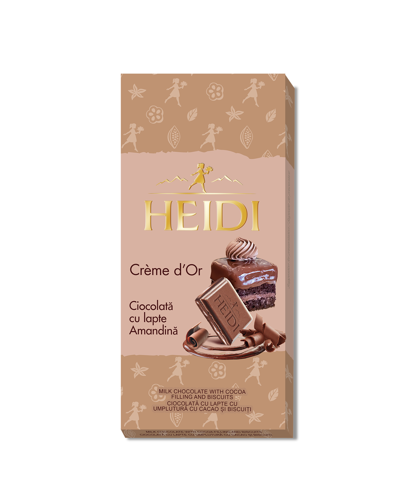 Creme D'Or Milk Chocolate Cake 90g ( Amandina)