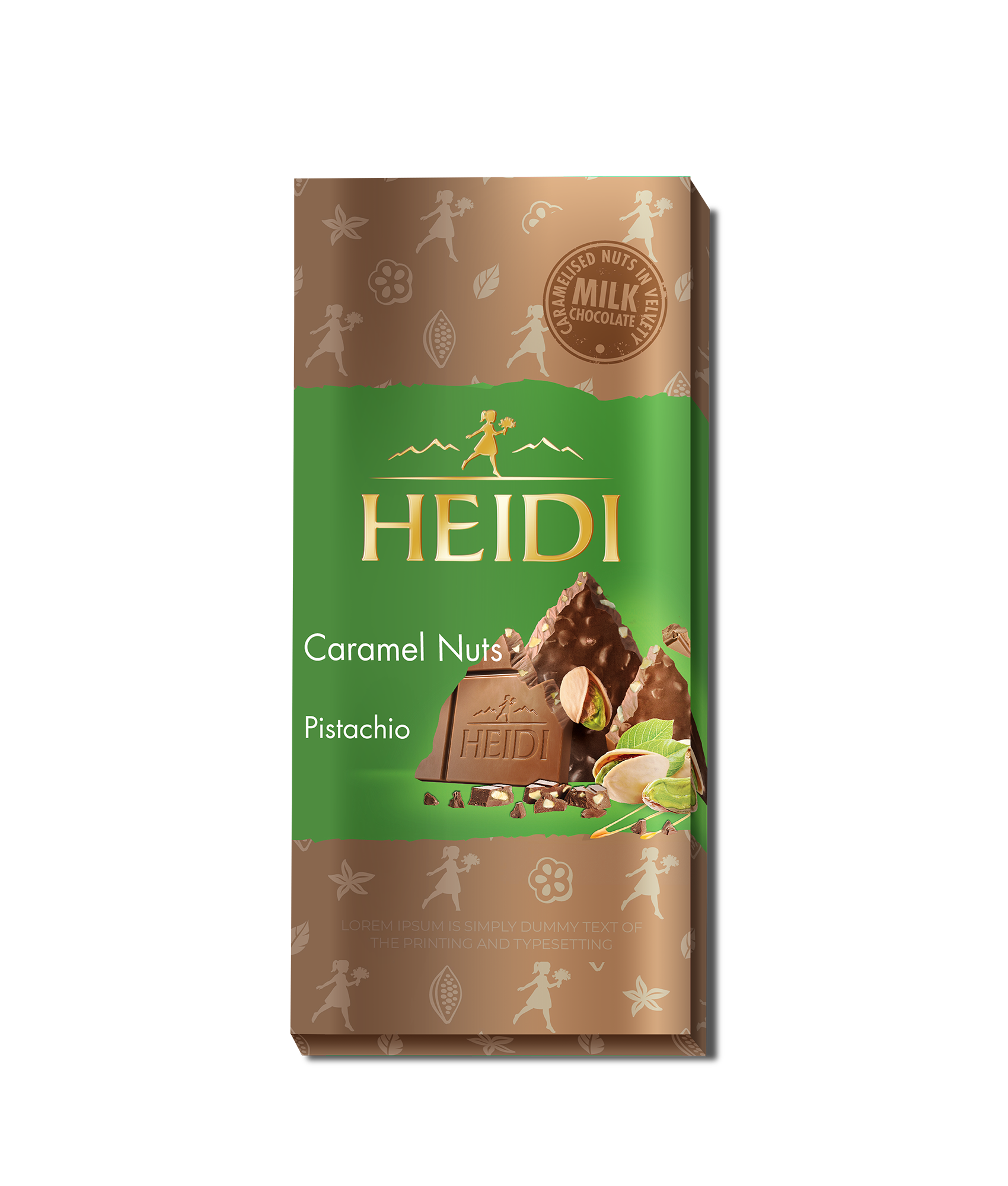 Caramel Nuts Pistachio 80g