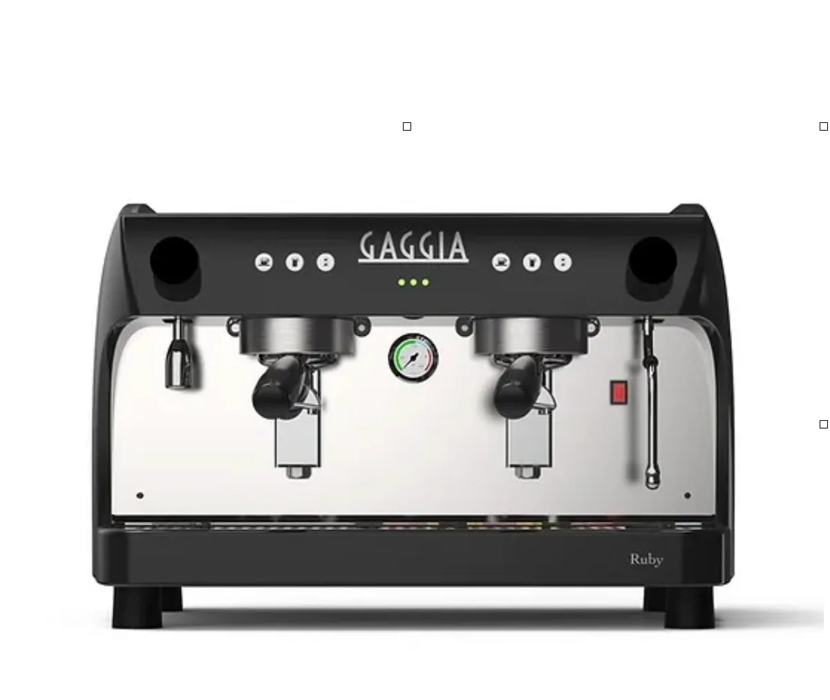 Gaggia Milano Coffee Machine Model Ruby Pro (2 Groups)
