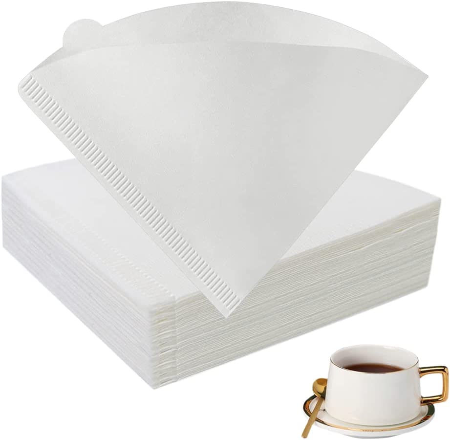 V60 Filter Paper for Pour Over Coffee Dripper (100pcs)