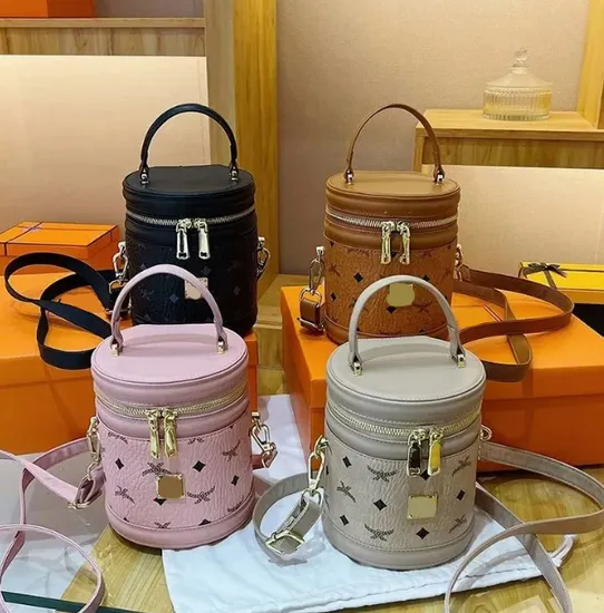 2025 New Design Women Brand Designer Handbag Messenger Bag Crossbody Bag PU Leather Trend Female Bucket Bag