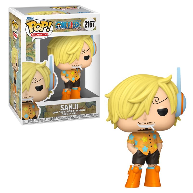 Candide Industria e Comercio Boneco Funko Pop! One Piece Egghead - Sanji