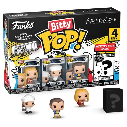 BBCW Distributors Bitty Pop! - Friends - S04 - 4-Pack