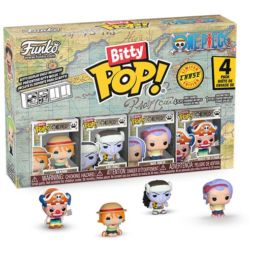 BBCW Distributors Bitty Pop! - One Piece - S02 - 4-Pack (Nami)