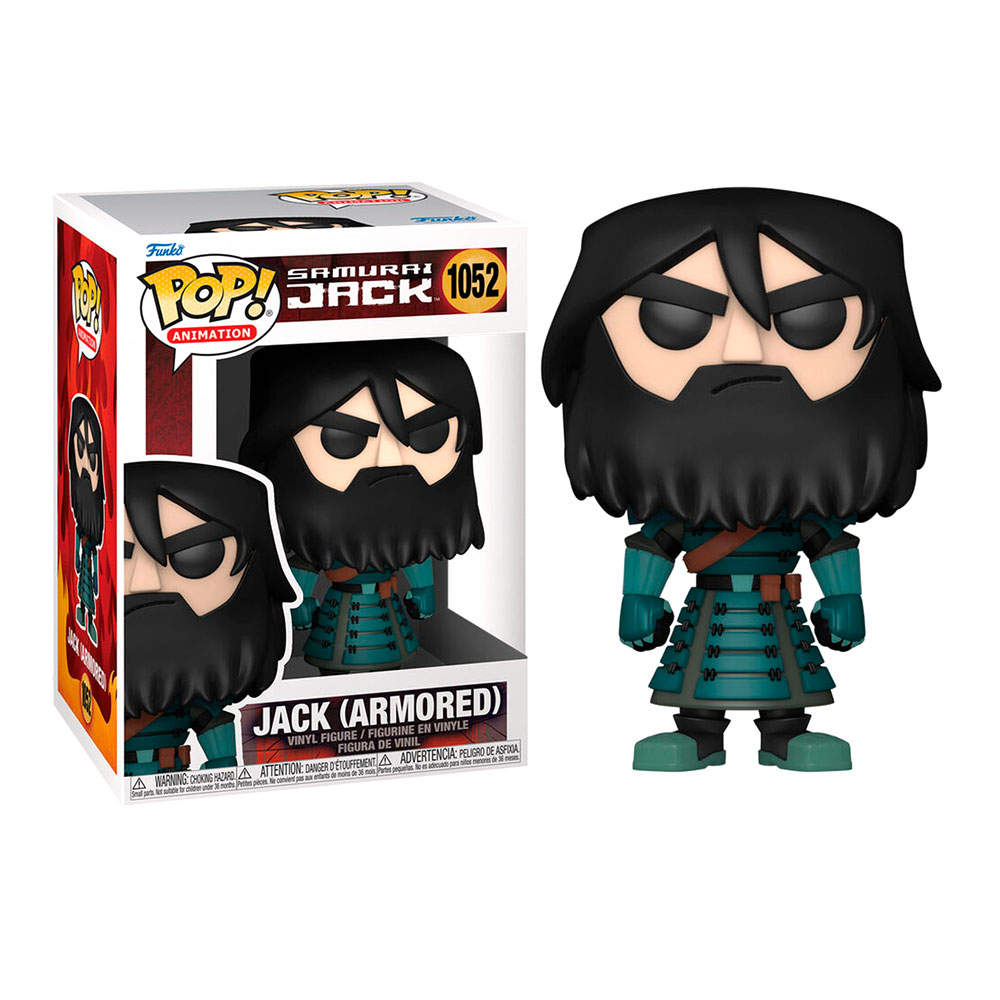POP ANI SAMURAI JACK ARMORED JACK W CHAS