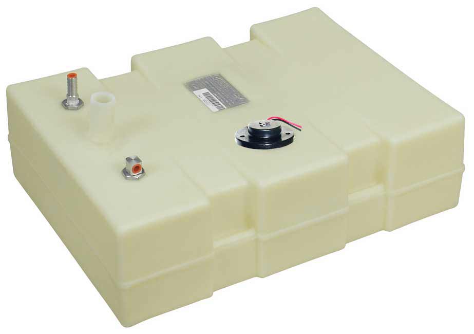 Moeller Marine Products 12 Gallon Permanent Below Deck Boat Fuel Tank