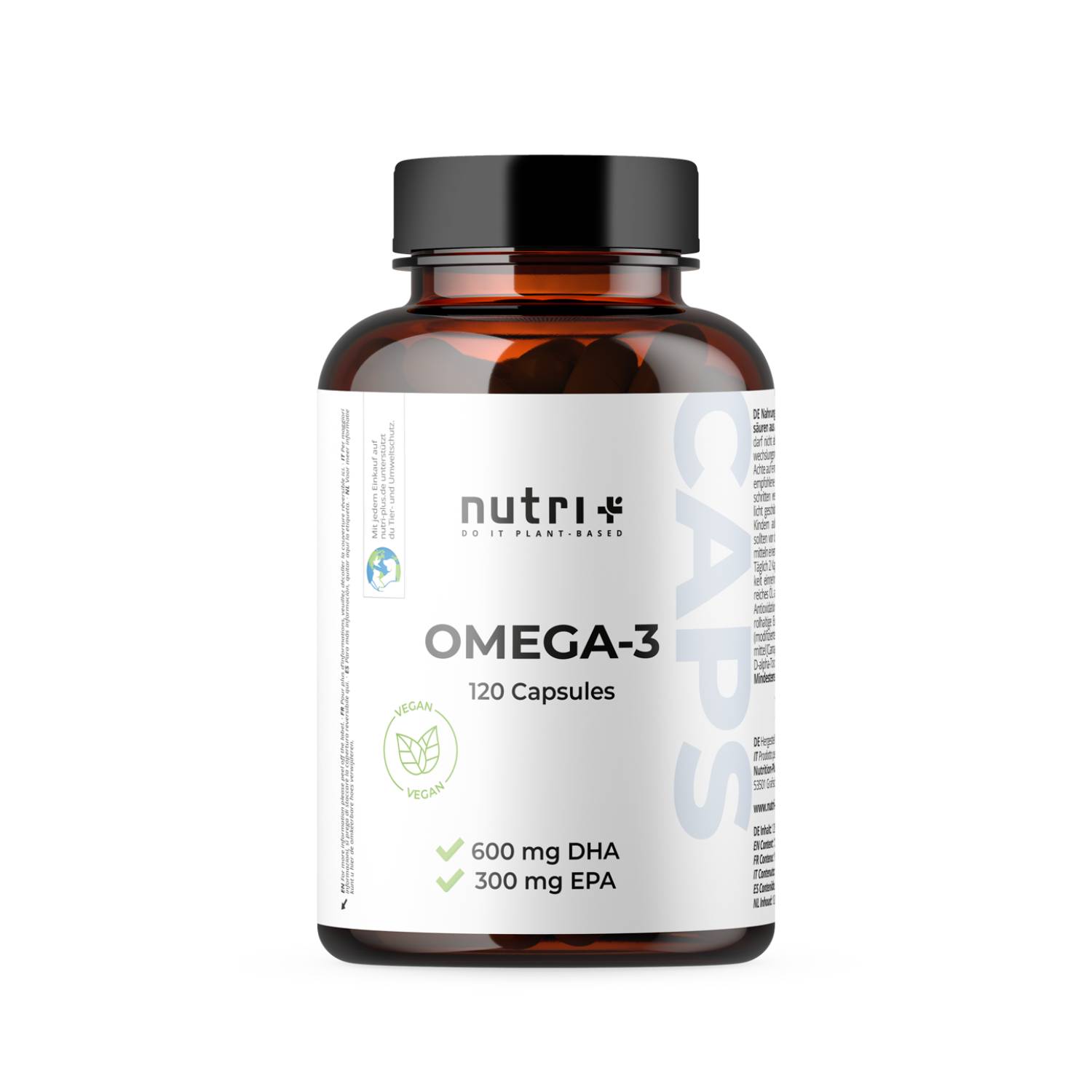Nutri-Plus Omega 3 Vegan - with EPA & DHA