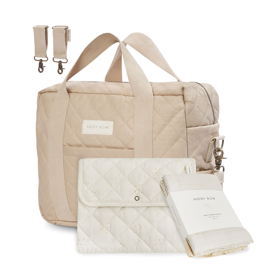 Avery Row Baby Changing Bag Bundle - Riverbank