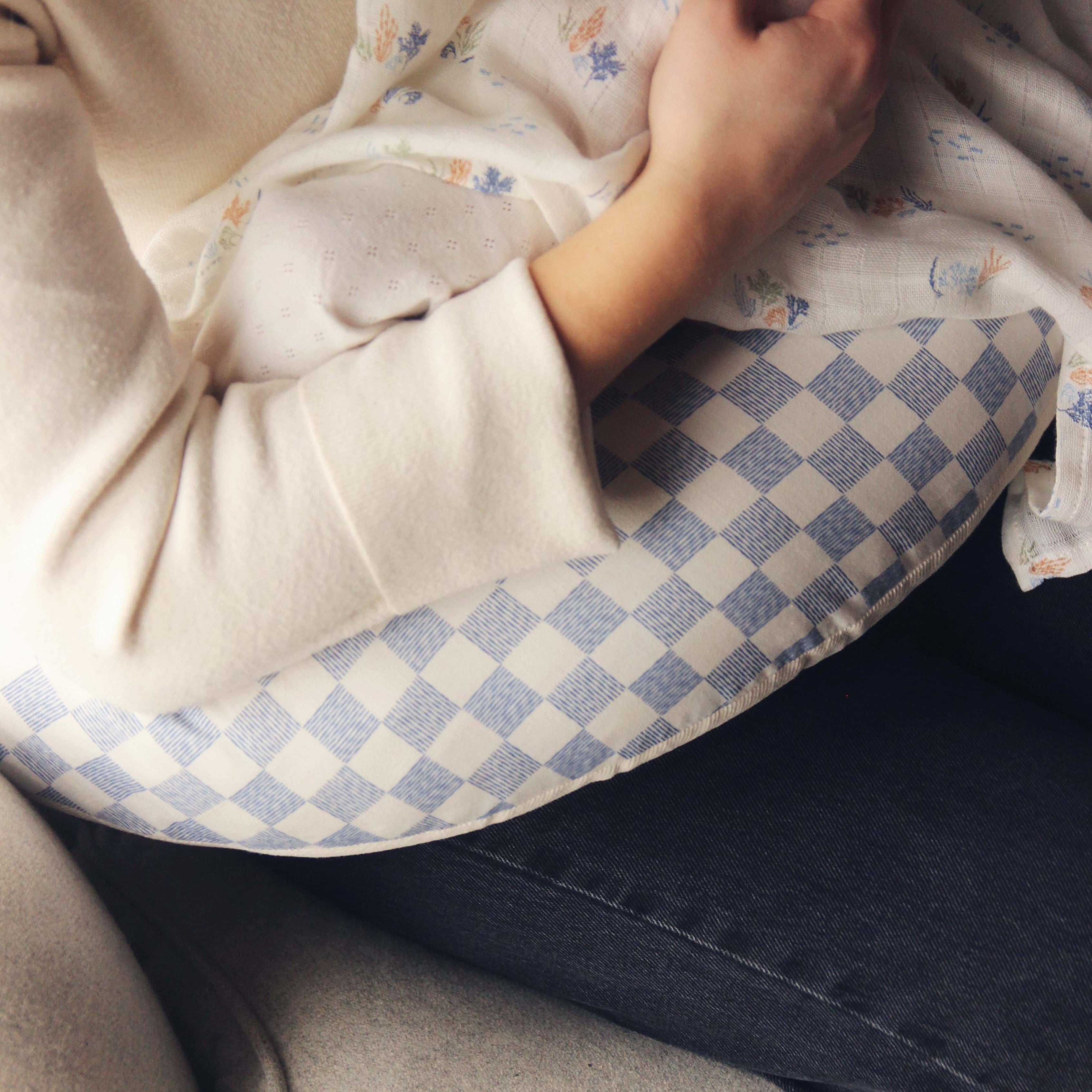 Avery Row Nursing Pillow - Waves