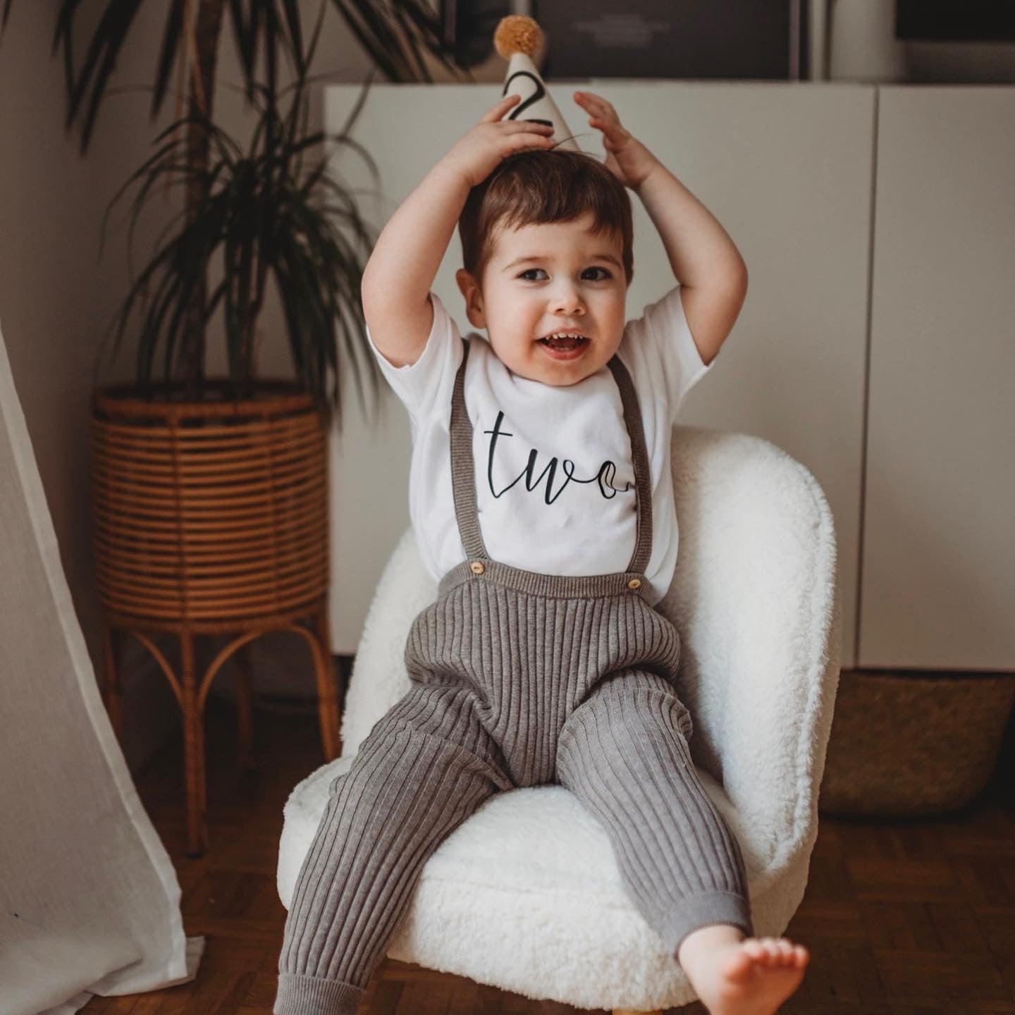 Second Birthday T-Shirt - Age Two Milestone