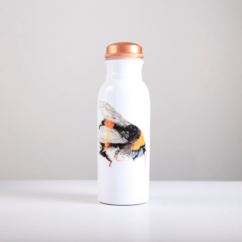 Tilnar Art Bee Copper Water Bottle 750ml