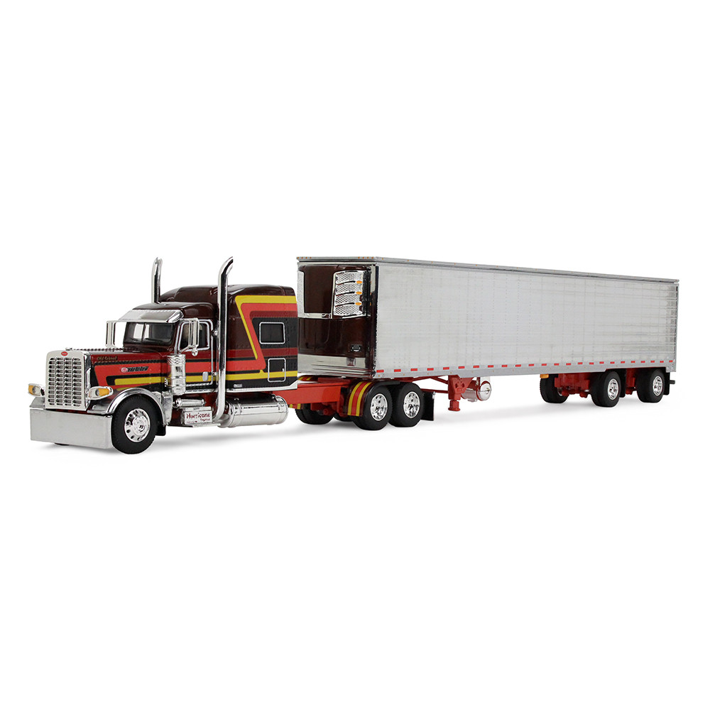Diecast Promotions Big Rigs Series II #4: Hurricane Express Peterbilt Model 389 Pride-N-Class with 70"...