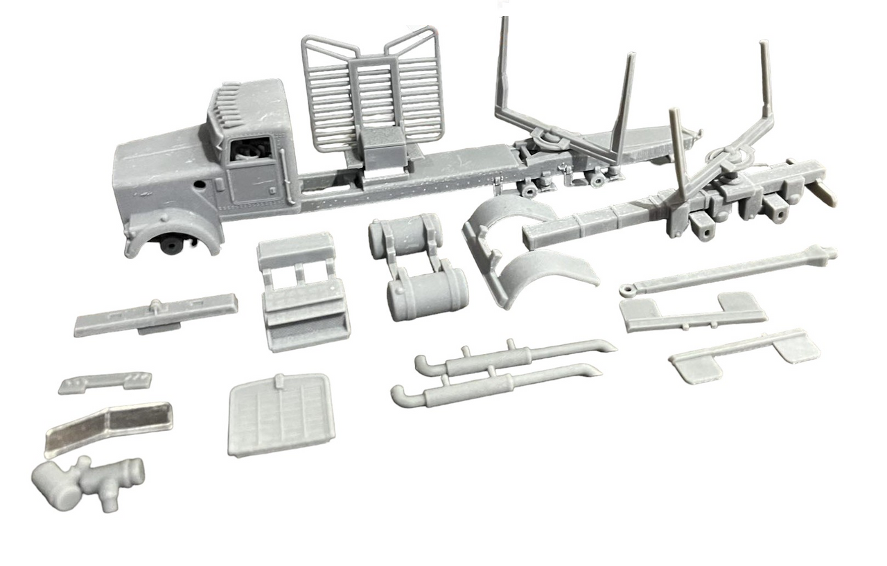 Kulak Custom Kits 3D Printed Kenworth Logging truck kit