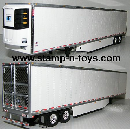 DCP (Diecast Promotions) by First Gear 1st Gear 0897tlr 53' White Utility Reefer Van w/Thermo-King Unit