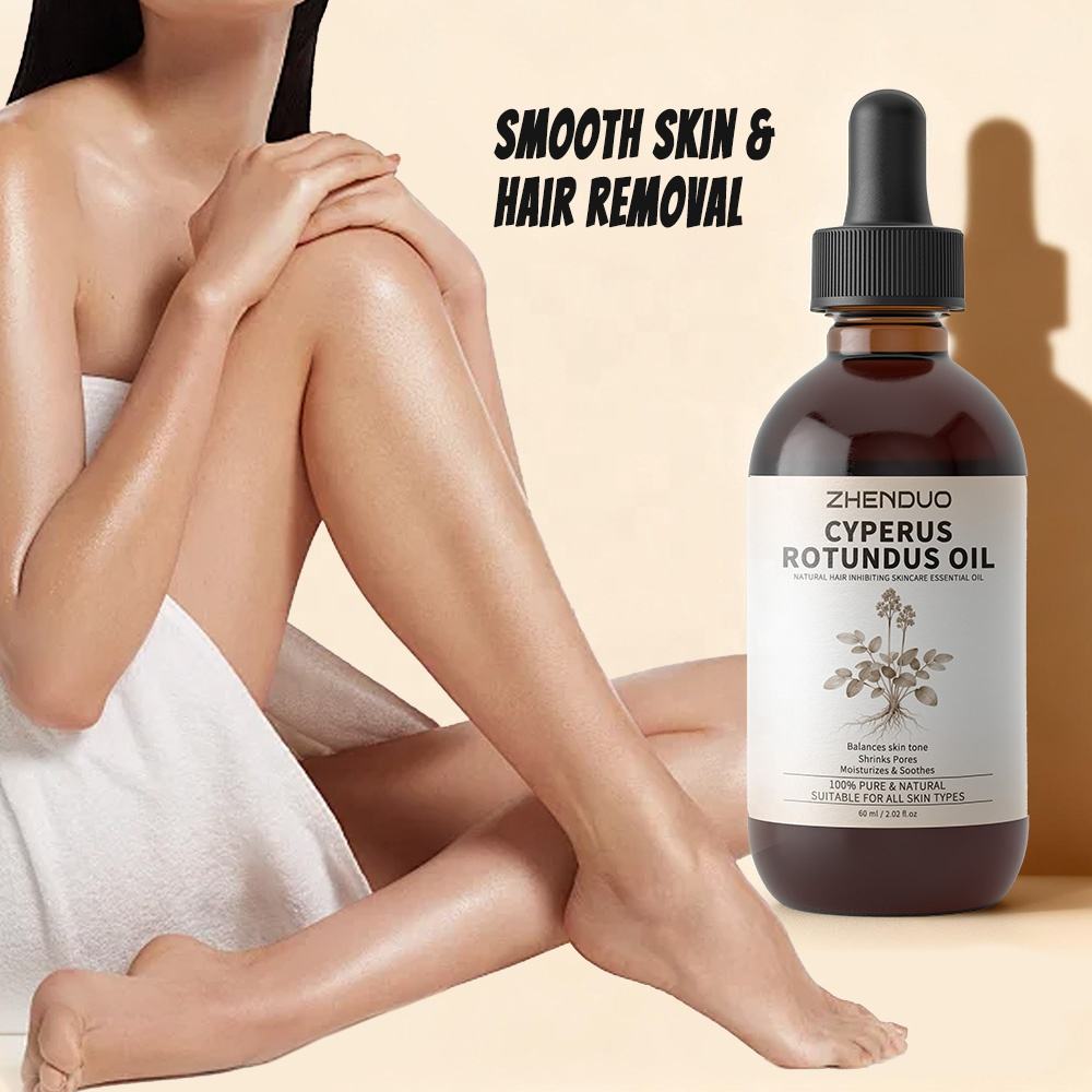Guangzhou Duoduo Cosmetics Co., Ltd. 2026 Active Cyperus Rotundus Oil with Vitamin C Hair Inhibitor Oil Brightening Skin...