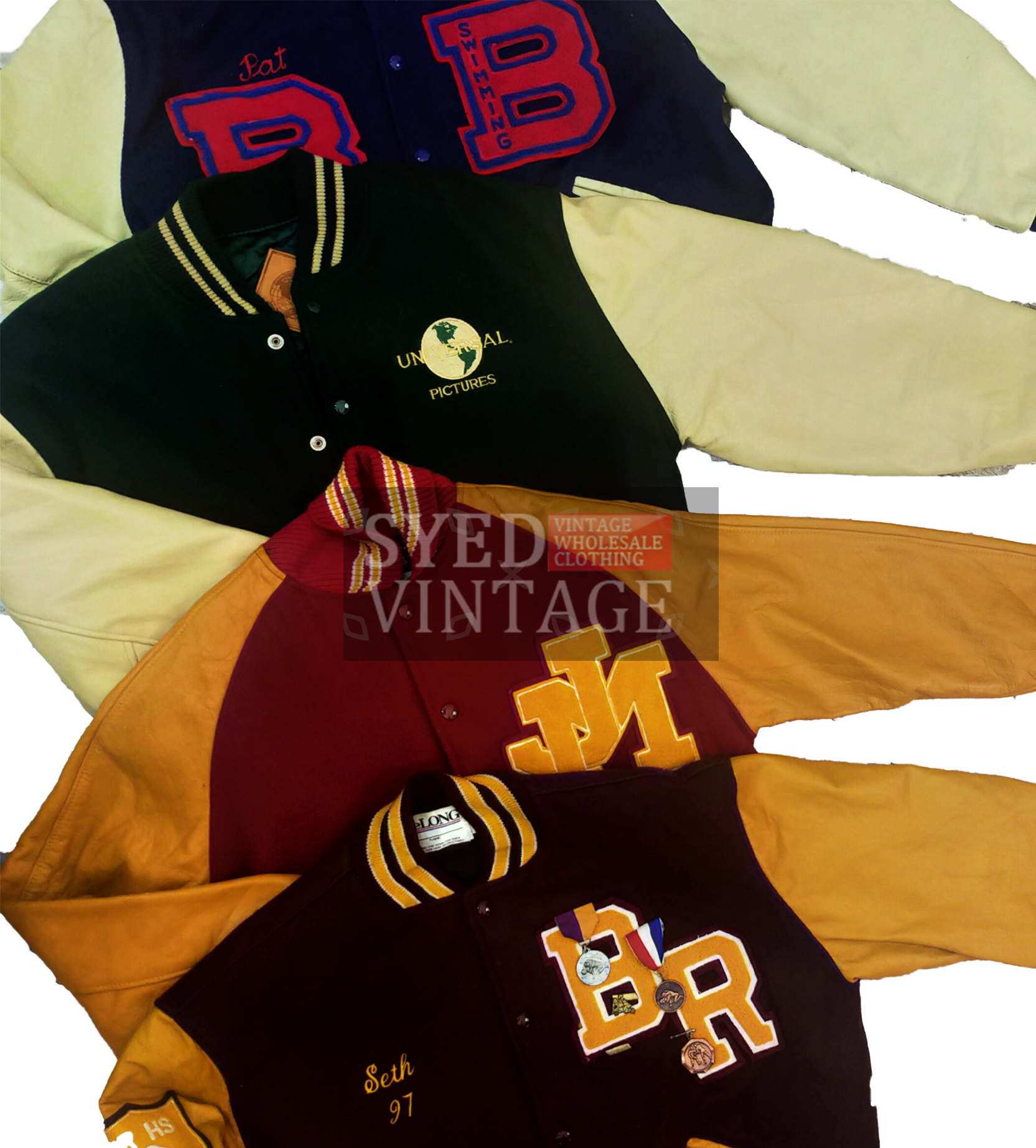 American USA Baseball Varsity Jackets -