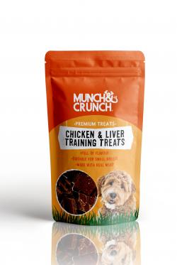 Munch & Crunch Chicken & Liver Training Treats 60g