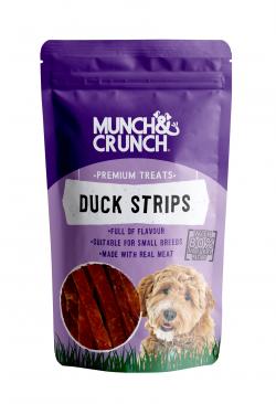 Munch & Crunch Duck Strips 70g
