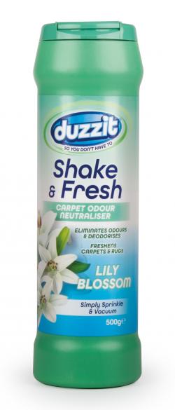 Duzzit Duzzit Shake & Fresh - Carpet Odour Neut - Lily - 500g