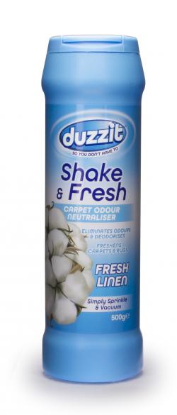 Duzzit Duzzit Shake & Fresh - Carpet Odour Neut-fresh Linen-500g