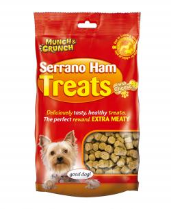 Munch & Crunch Serrano Ham Treats With Cheese 175g