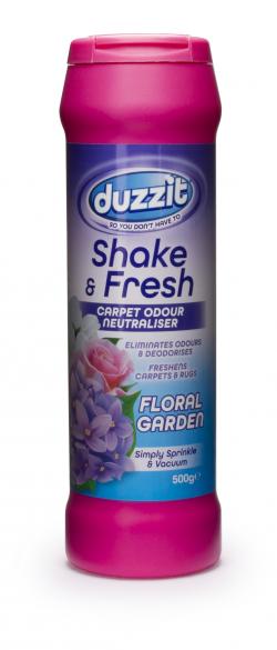 Duzzit Duzzit Shake & Fresh - Carpet Odour Ne-floral Garden-500g