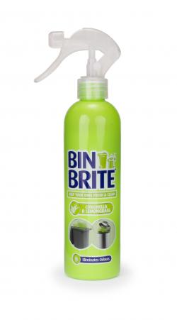 Bin Brite Bin Odour Neutraliser Spray Citron & Lmn Grs 400ml