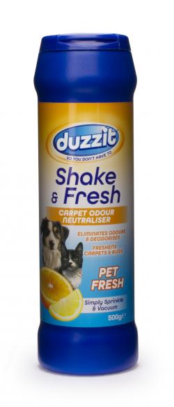 Duzzit Shake & Fresh - Carpet Odour Neu-pet Fresh - 500g