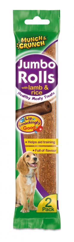 Jumbo Rolls With Lamb&rice 2pk