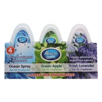 Rysons International Group (Airess Blue) AIRESS FRAGRANCE GEL AIR FRESHENERS 3 PACK
