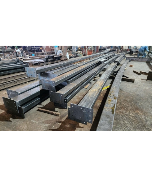 Kết Cấu Thép dầm thép hộp uốn cong