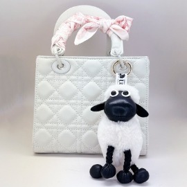 Essential Import & Export Aus Sheepskin Leggy Sheep Coin Purse