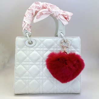 Essential Import & Export Love Heart Bag Charms