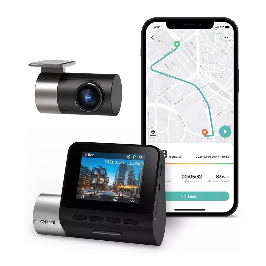 CARONIC 70mai Smart Dash Cam Pro Plus Sets A500S