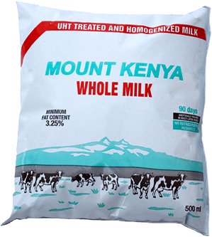 Meru Central Dairy Co-operative Union Ltd (Mount Kenya Milk) Mount Kenya Fresh Milk ESL 500ml